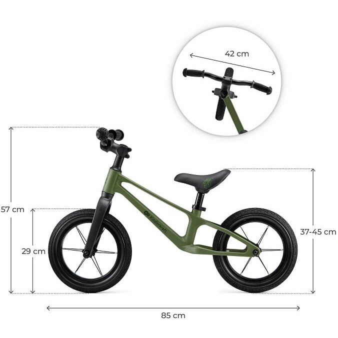 Kinderkraft Eter - lengvas balansinis dviratukas | Green 5