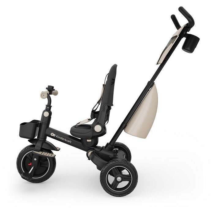 Kinderkraft Spinstep 2 Plus - vaikiškas triratukas 6in1 | Beige 6 Kinderkraft Spinstep 2 Plus - vaikiškas triratukas 6in1 | Beige 6