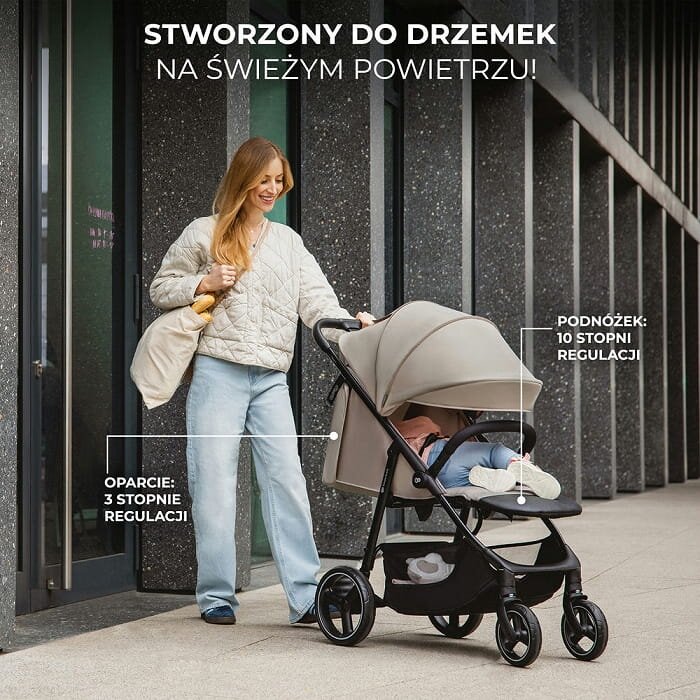 Kinderkraft Trig 3 - vaikiškas vežimėlis iki 22 kg | Onyx Black 1 Kinderkraft Trig 3 - vaikiškas vežimėlis iki 22 kg | Onyx Black 1