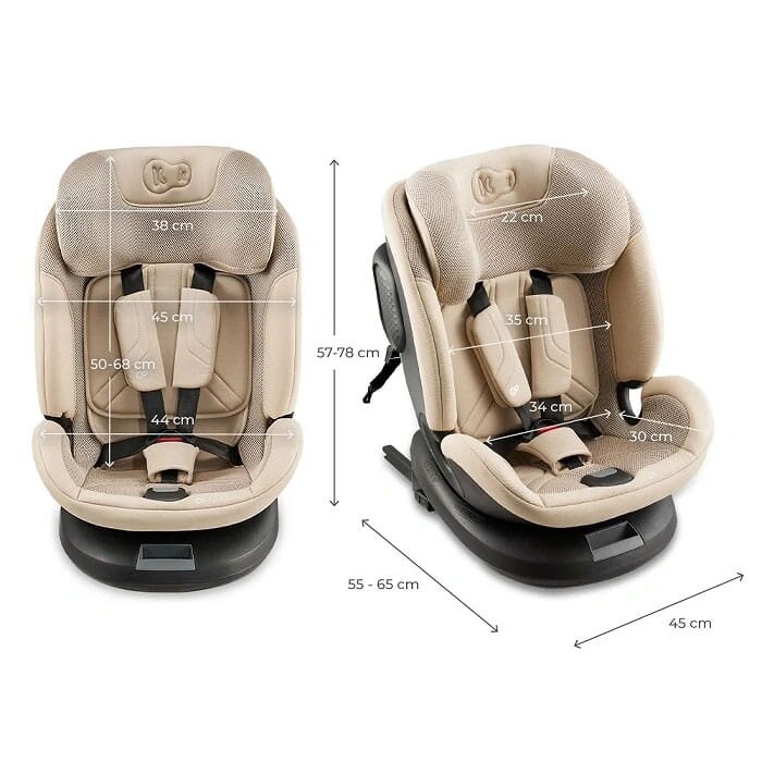 Kinderkraft Xpedition 3 i-Size – autokėdutė 40–150 cm | Black 13 Kinderkraft Xpedition 3 i-Size – autokėdutė 40–150 cm | Black 13