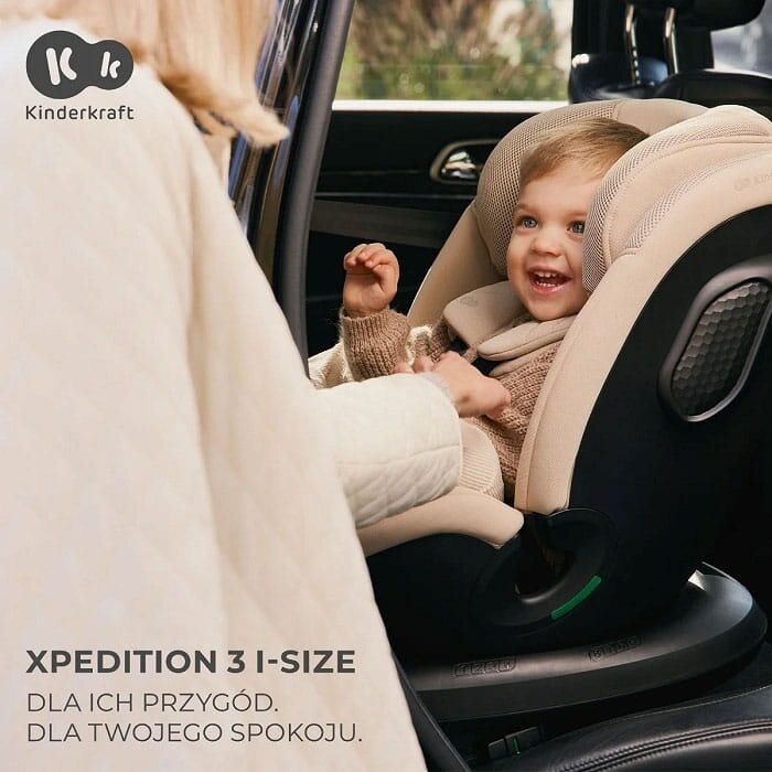 Kinderkraft Xpedition 3 i-Size – autokėdutė 40–150 cm | Grey 1 Kinderkraft Xpedition 3 i-Size – autokėdutė 40–150 cm | Grey 1