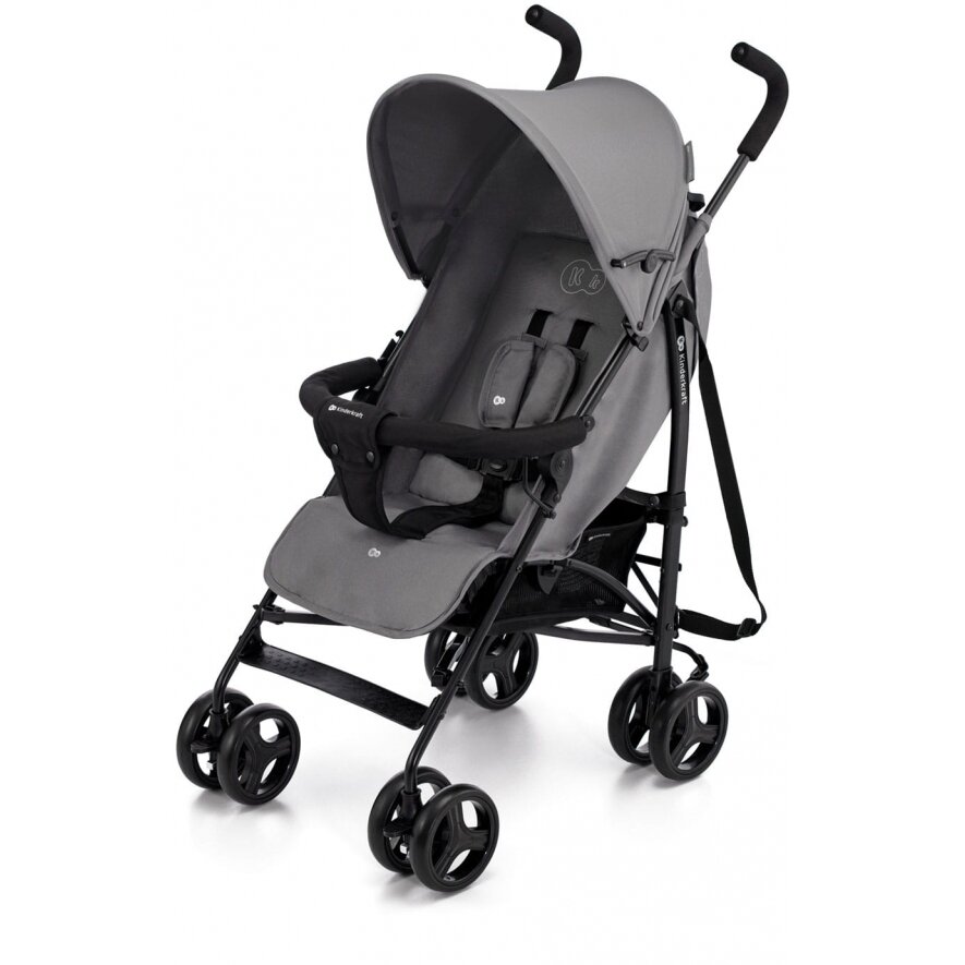 Kinderkraft Tik - vaikiškas vežimėlis, skėtukas | Stone Grey 1