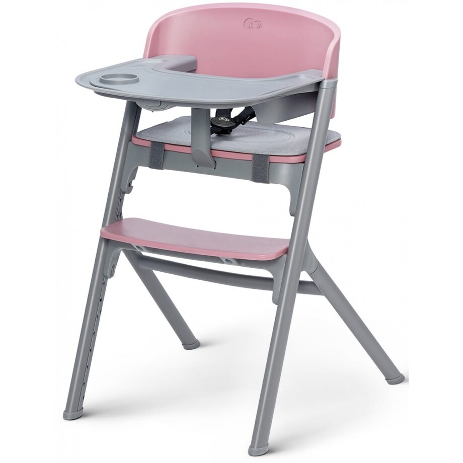 Kinderkraft Livy - 3in1 maitinimo kėdutė su priedais | Aster Pink Kinderkraft Livy - 3in1 maitinimo kėdutė su priedais | Aster Pink