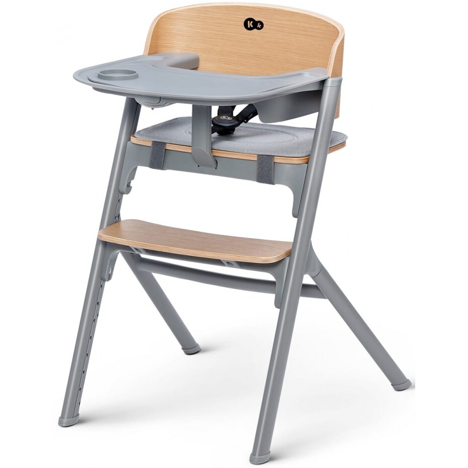 Kinderkraft Livy - 3in1 maitinimo kėdutė su priedais | Oak