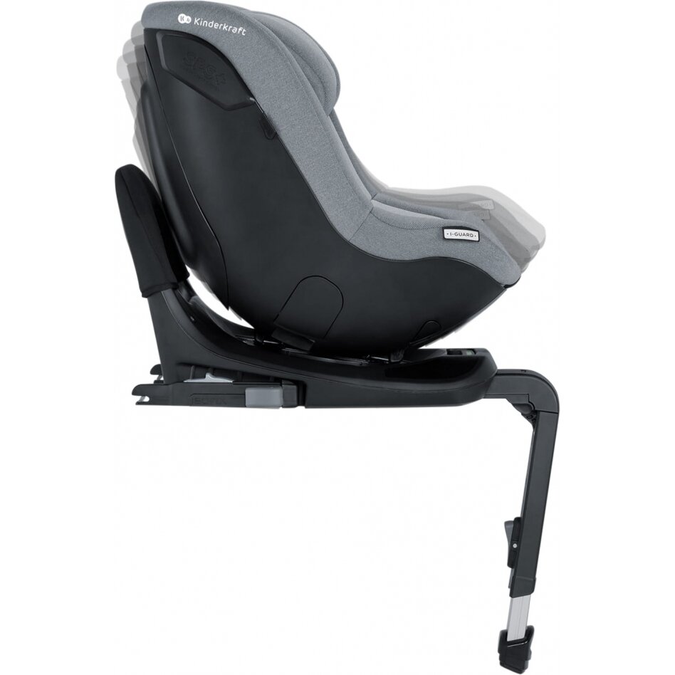 Kinderkraft i-Guard 360 i-Size pasukama autokėdutė | Cool Grey 3 Kinderkraft i-Guard 360 i-Size pasukama autokėdutė | Cool Grey 3