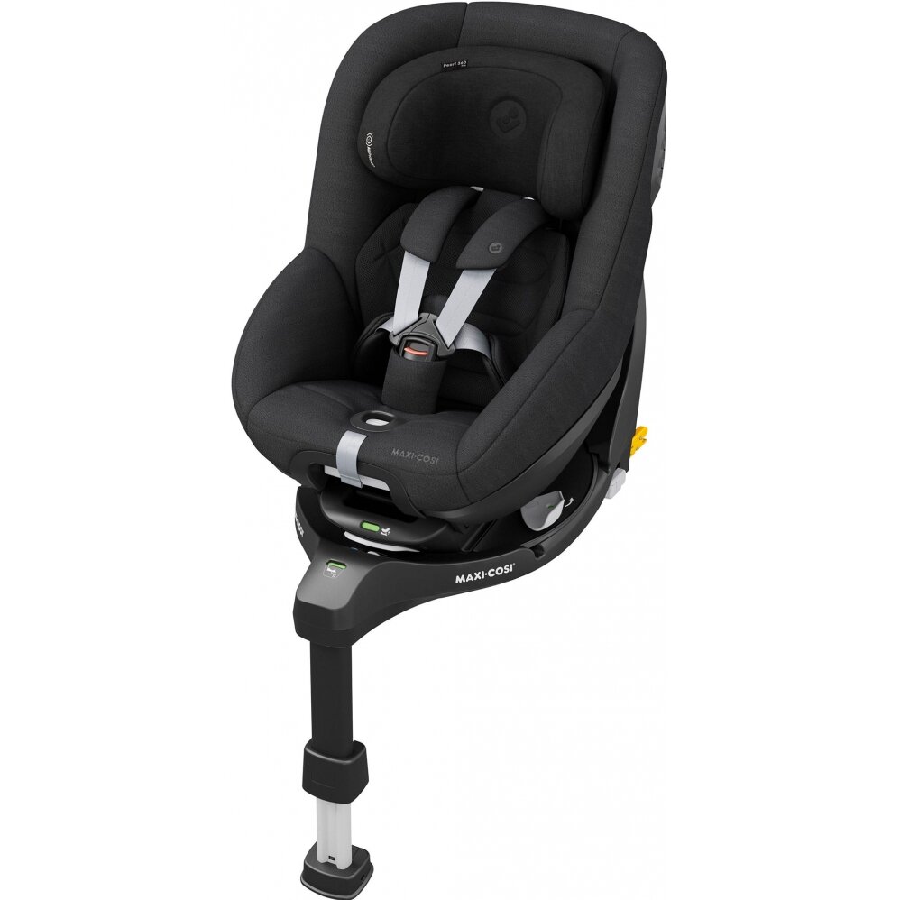 Maxi-Cosi Pearl 360 PRO autokėdutė 0-18 kg su baze | Black Maxi-Cosi Pearl 360 PRO autokėdutė 0-18 kg su baze | Black