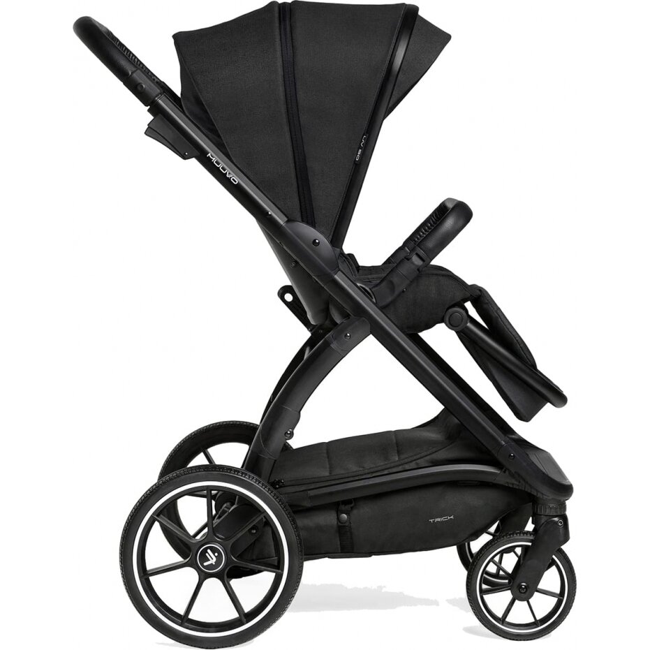 Muuvo Trick - vaikiškas vežimėlis | Jet Black 1 Muuvo Trick - vaikiškas vežimėlis | Jet Black 1