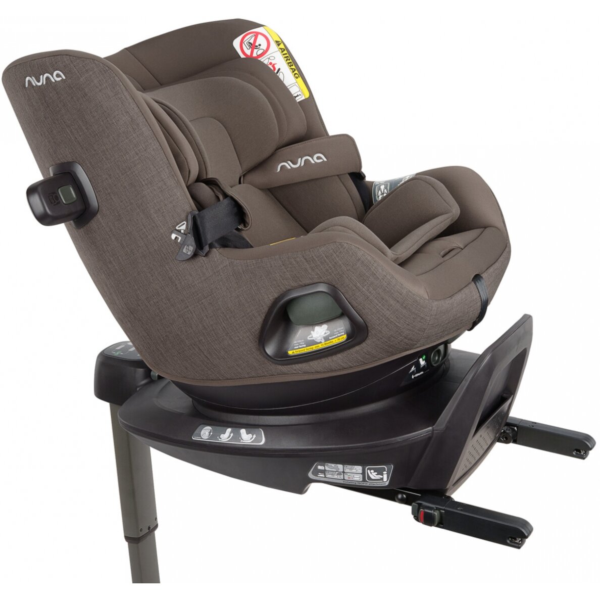 Nuna Pruu - pasukama automobilinė kėdutė ~0-18 kg | Chestnut 4