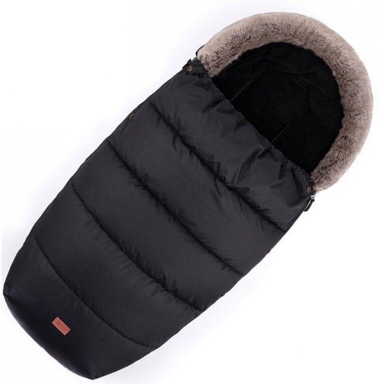 Petite&Mars Comfy- miegmaišis į vežimėlį | Forever Black Petite&Mars Comfy- miegmaišis į vežimėlį | Forever Black