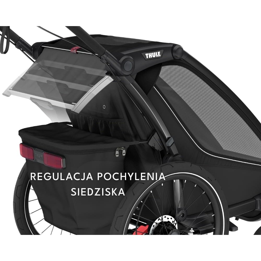Thule Chariot Sport 2 Double - dviviete dviračio priekaba | G3 Natural Gold 6