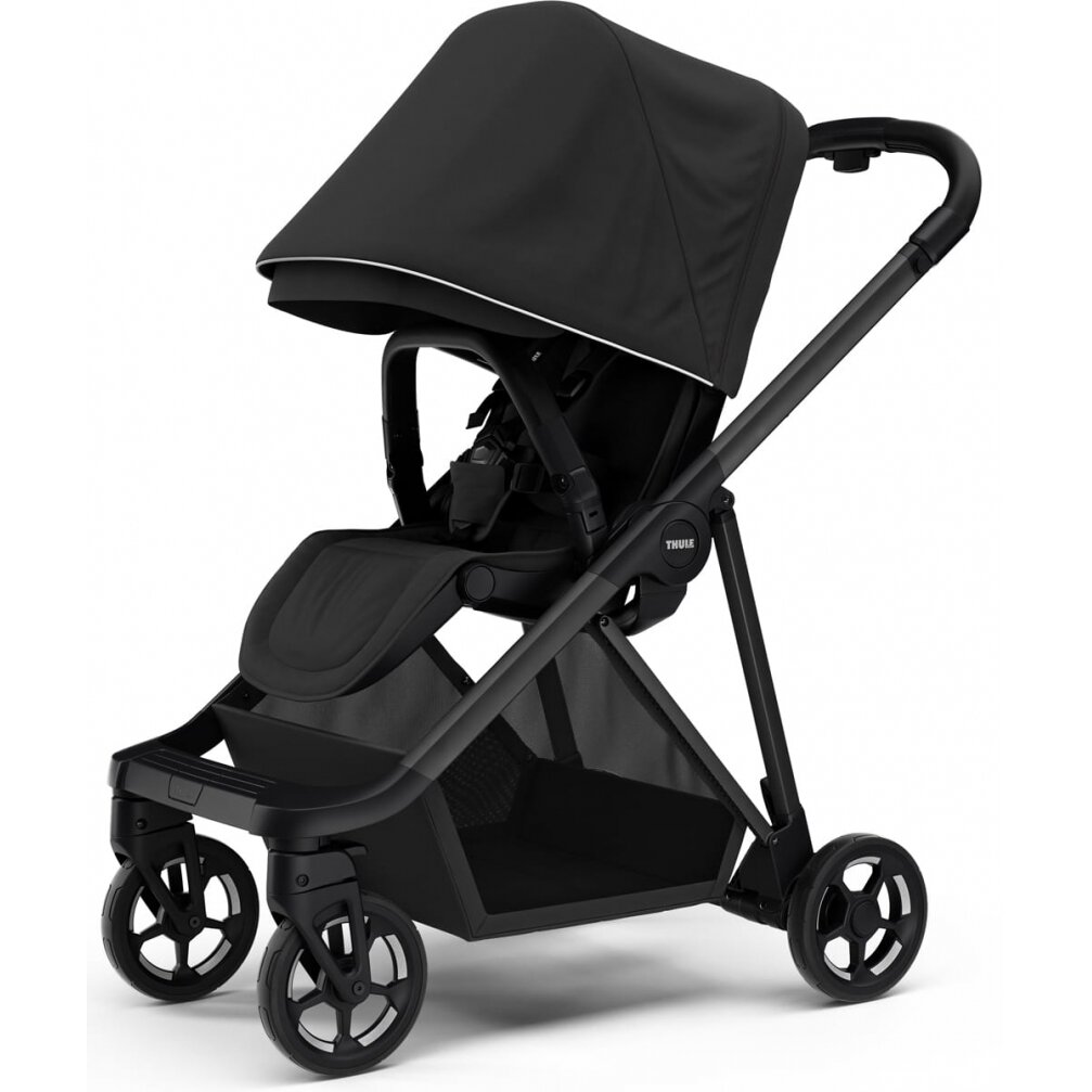 "Thule Shine" - elitinis vaikiškas vežimėlis | Black on Black "Thule Shine" - elitinis vaikiškas vežimėlis | Black on Black