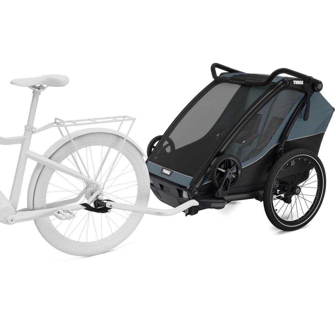 THULE Chariot Cab 2 - dviračių priekaba 2in1 | Dark Slate 3