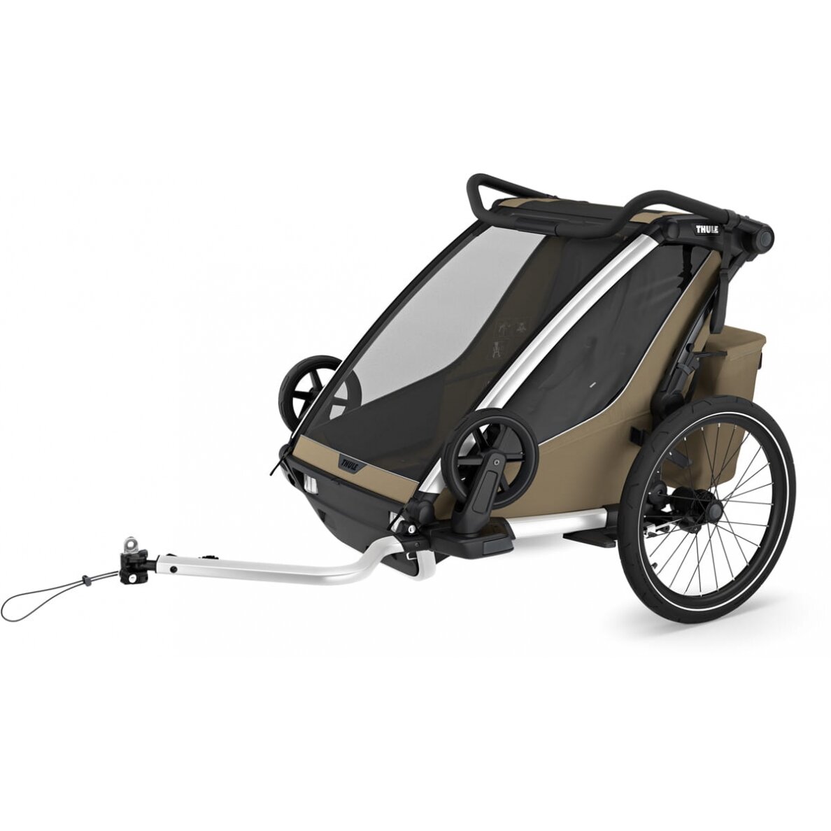 Thule Chariot Cross 2 Double - dviračio priekaba | G3 Faded Khaki 12