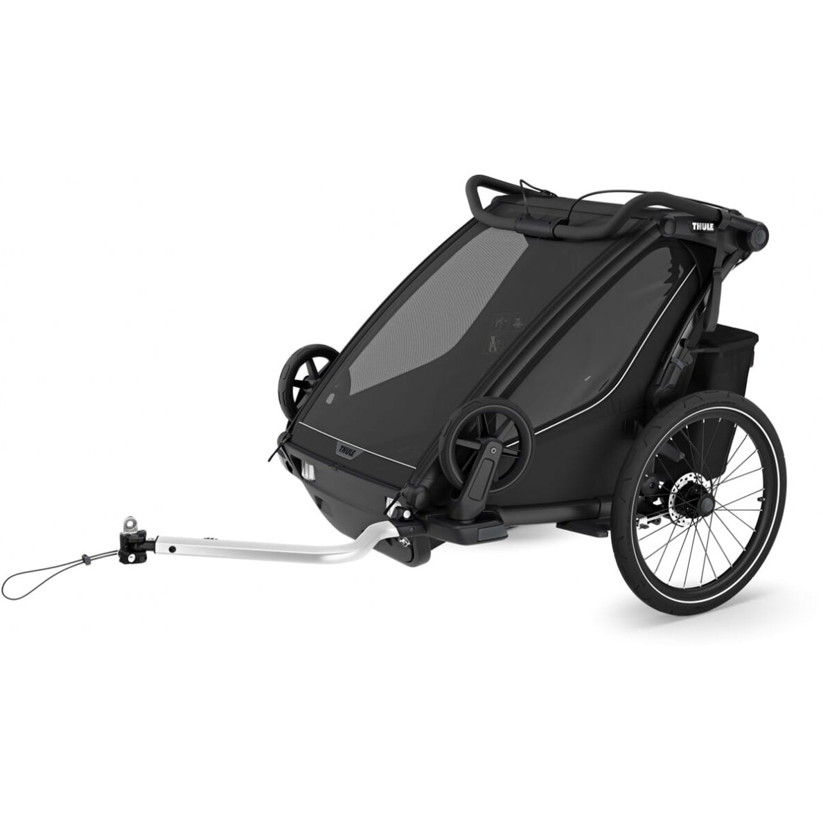 Thule Chariot Sport 2 Double - dviviete dviračio priekaba | G3 Black 10 Thule Chariot Sport 2 Double - dviviete dviračio priekaba | G3 Black 10