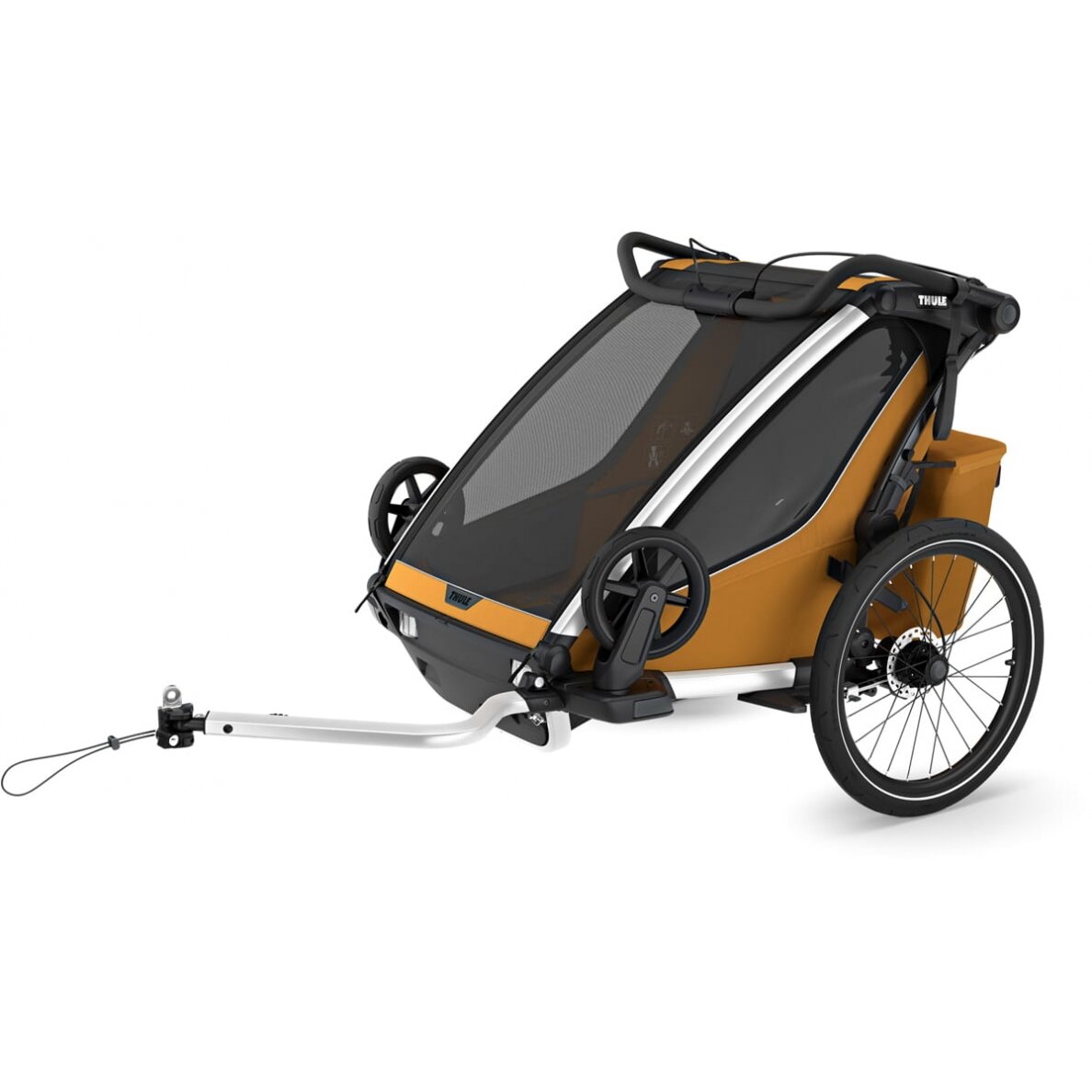 Thule Chariot Sport 2 Double - dviviete dviračio priekaba | G3 Natural Gold 10