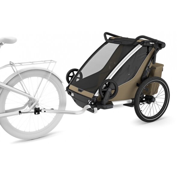 Thule Chariot Cross 2 Double - dviračio priekaba | G3 Faded Khaki 11