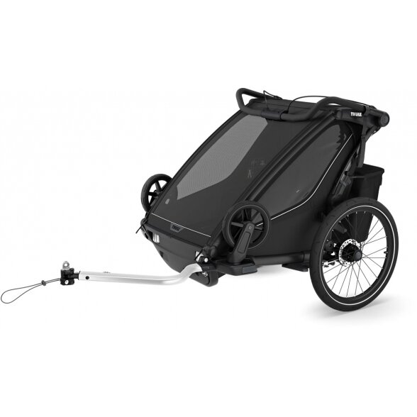 Thule Chariot Sport 2 Double - dviviete dviračio priekaba | G3 Black 10 Thule Chariot Sport 2 Double - dviviete dviračio priekaba | G3 Black 10