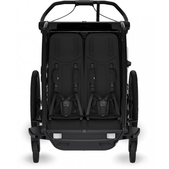 Thule Chariot Sport 2 Double - dviviete dviračio priekaba | G3 Black 11 Thule Chariot Sport 2 Double - dviviete dviračio priekaba | G3 Black 11