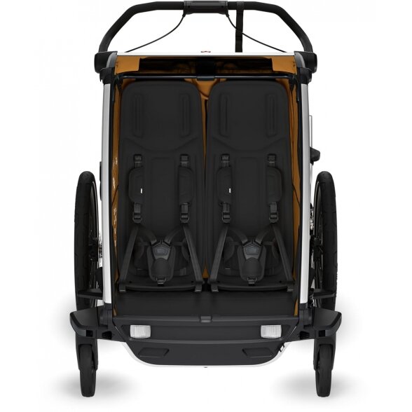 Thule Chariot Sport 2 Double - dviviete dviračio priekaba | G3 Natural Gold 12