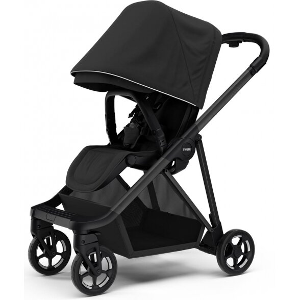 "Thule Shine" - elitinis vaikiškas vežimėlis | Black on Black "Thule Shine" - elitinis vaikiškas vežimėlis | Black on Black
