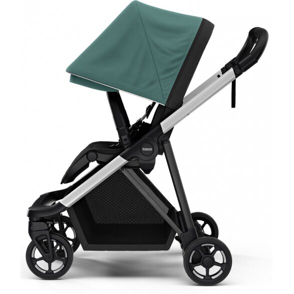 "Thule Shine" - elitinis vaikiškas vežimėlis | Mallard Green on Aluminum 1 "Thule Shine" - elitinis vaikiškas vežimėlis | Mallard Green on Aluminum 1