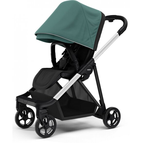 "Thule Shine" - elitinis vaikiškas vežimėlis | Mallard Green on Aluminum "Thule Shine" - elitinis vaikiškas vežimėlis | Mallard Green on Aluminum
