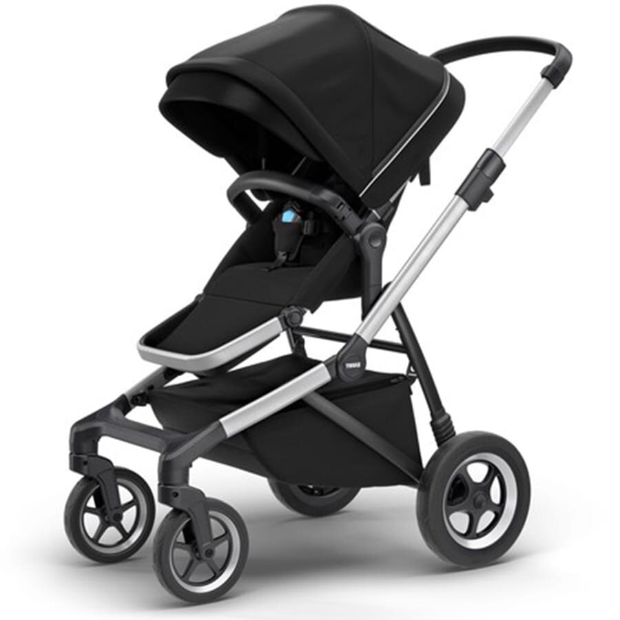 "Thule Sleek" - daugiafunkcinis vaikiško vežimėlio rinkinys 2in1 su galimybe 3in1 | Midnight Black 3 "Thule Sleek" - daugiafunkcinis vaikiško vežimėlio rinkinys 2in1 su galimybe 3in1 | Midnight Black 3
