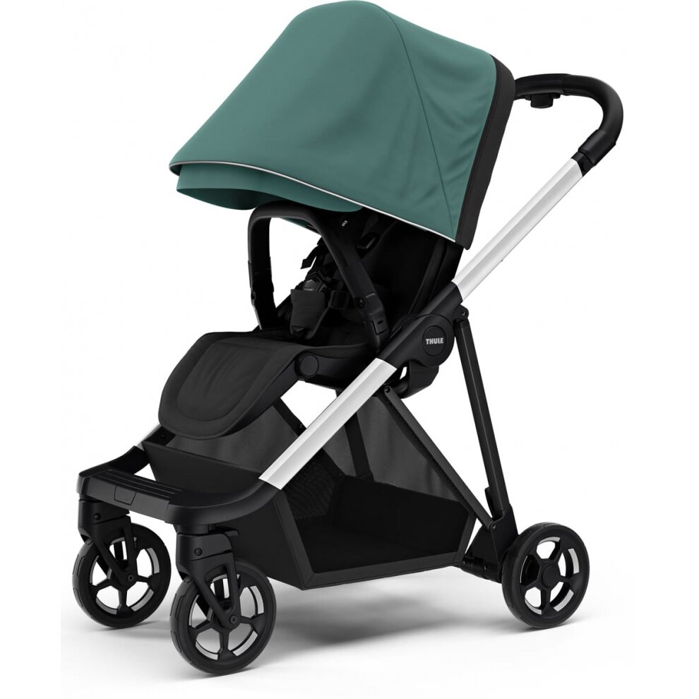 "Thule Shine" - elitinis vaikiškas vežimėlis | Mallard Green on Aluminum "Thule Shine" - elitinis vaikiškas vežimėlis | Mallard Green on Aluminum