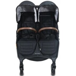 Valco Baby Snap Duo Trend - dvynių vežimėlis  | Ash Black