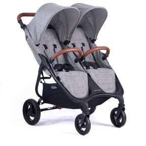 Valco Baby Snap Duo Trend - dvynių vežimėlis | Grey Marle