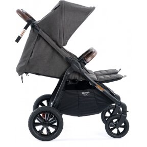 Valco Baby Snap Duo Trend SPORT - dvynių vežimėlis | Charcoal